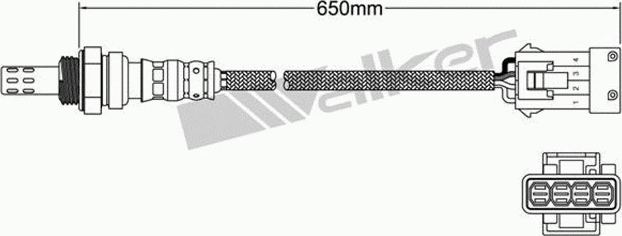 Walker 250-24546 - Ламбда-сонда vvparts.bg