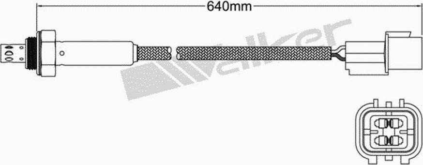 Walker 250-24518 - Ламбда-сонда vvparts.bg