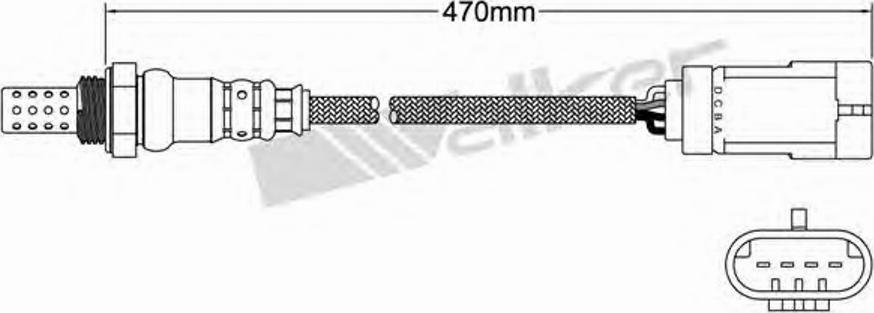 Walker 250-24585 - Ламбда-сонда vvparts.bg