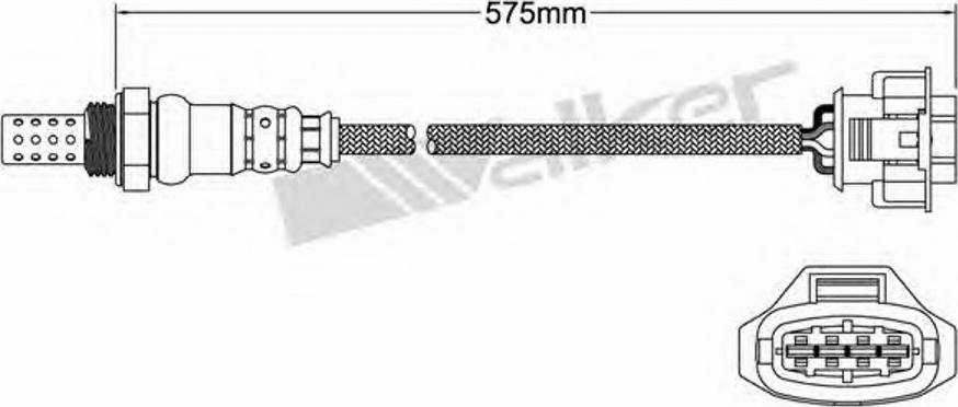 Walker 250-24648 - Ламбда-сонда vvparts.bg