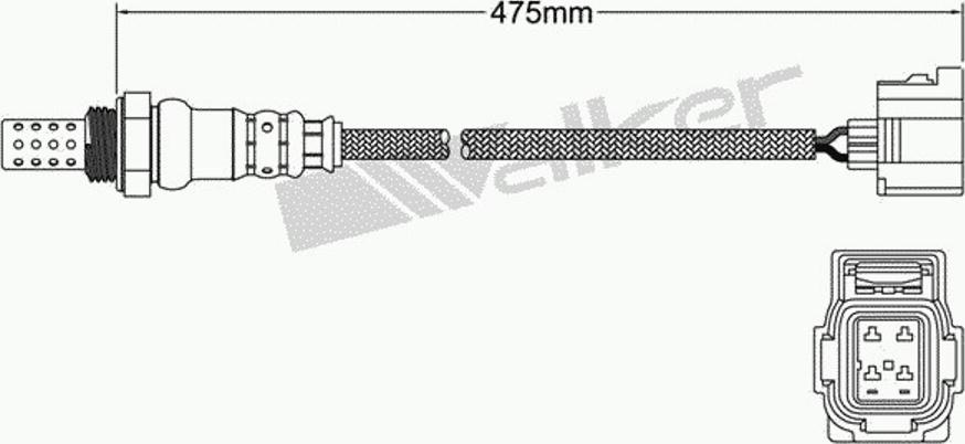 Walker 250-24675 - Ламбда-сонда vvparts.bg