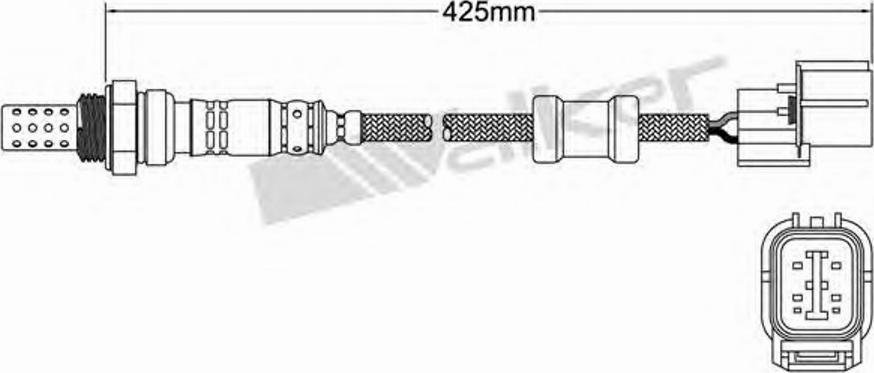 Walker 250-24099 - Ламбда-сонда vvparts.bg