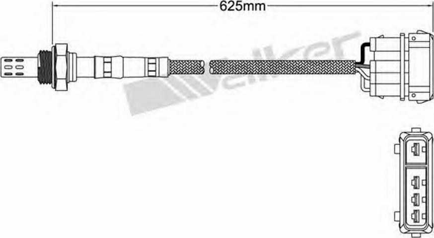 Walker 250-24066 - Ламбда-сонда vvparts.bg