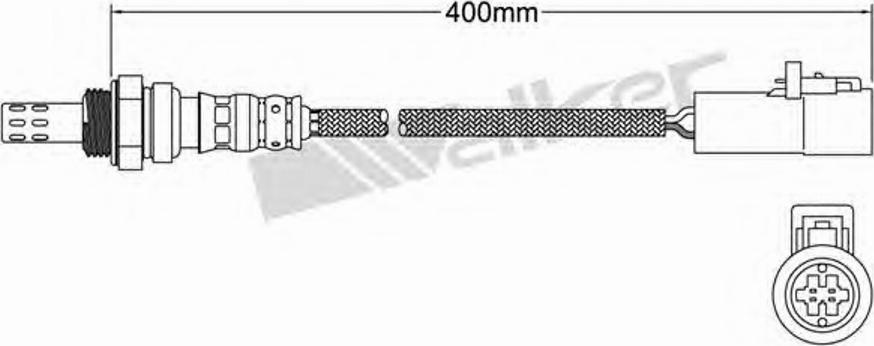 Walker 250-24001 - Ламбда-сонда vvparts.bg