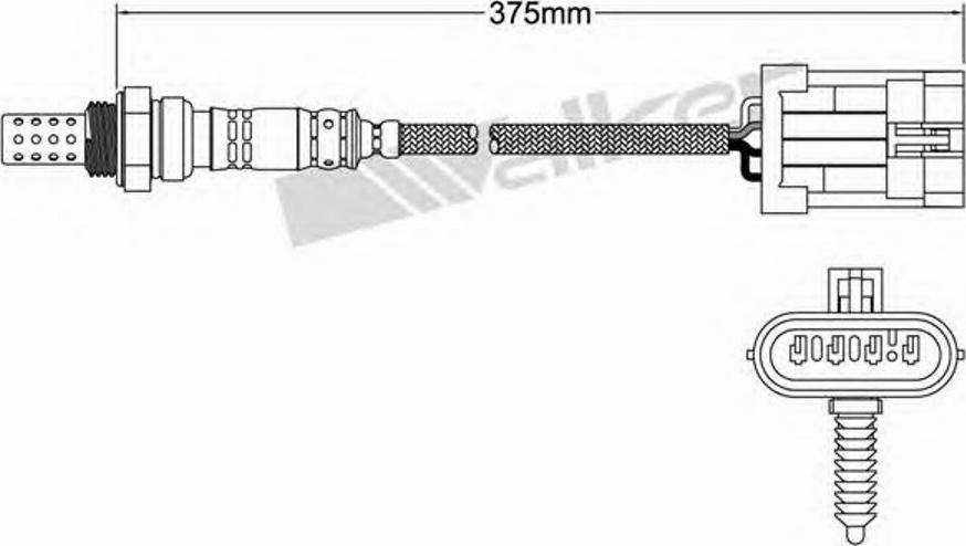 Walker 250-24012 - Ламбда-сонда vvparts.bg