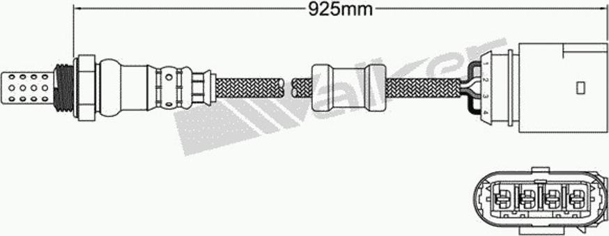 Walker 250-24170 - Ламбда-сонда vvparts.bg