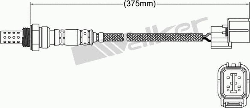 Walker 250-24308 - Ламбда-сонда vvparts.bg