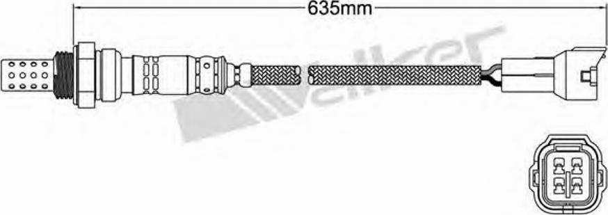 Walker 250-24335 - Ламбда-сонда vvparts.bg