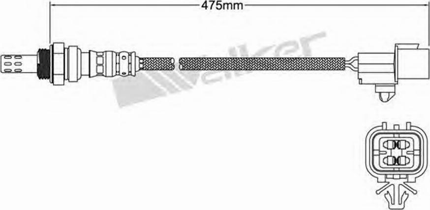 Walker 250-24789 - Ламбда-сонда vvparts.bg