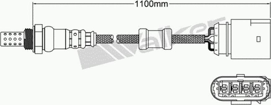 Walker 250-24734 - Ламбда-сонда vvparts.bg