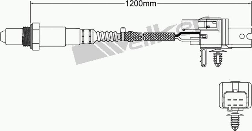 Walker 250-25006 - Ламбда-сонда vvparts.bg