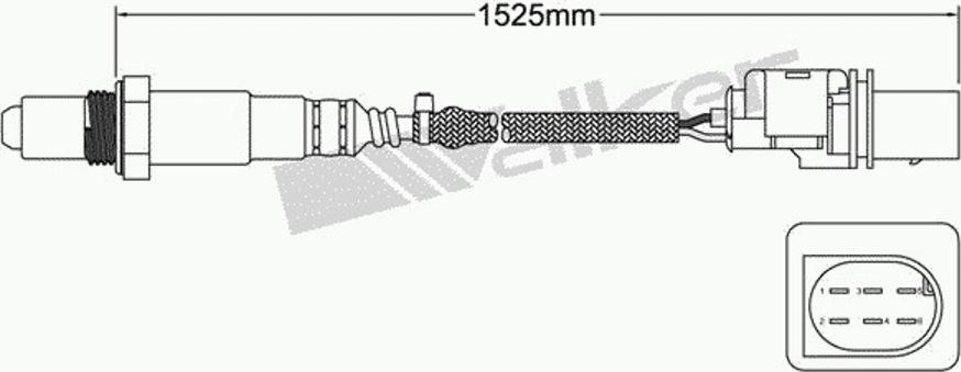 Walker 250-25018 - Ламбда-сонда vvparts.bg