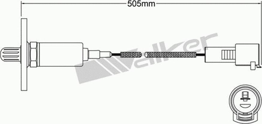 Walker 250-21056 - Ламбда-сонда vvparts.bg