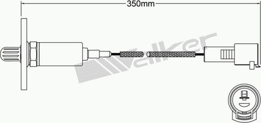 Walker 250-21051 - Ламбда-сонда vvparts.bg