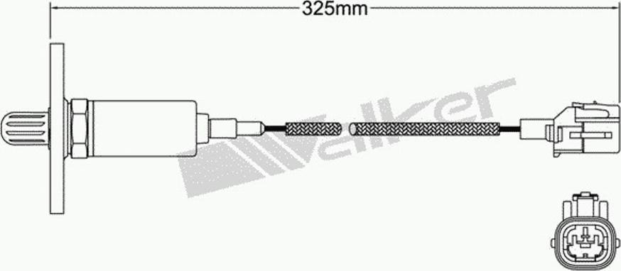 Walker 250-21053 - Ламбда-сонда vvparts.bg