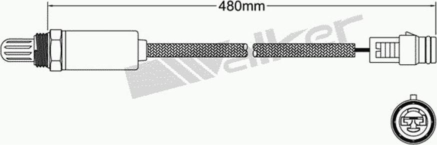 Walker 250-21009 - Ламбда-сонда vvparts.bg