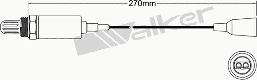 Walker 250-21013 - Ламбда-сонда vvparts.bg