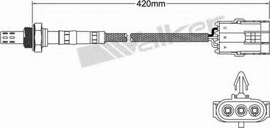 Walker 250-23141 - Ламбда-сонда vvparts.bg