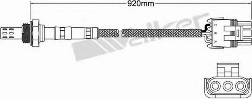 Walker 250-23138 - Ламбда-сонда vvparts.bg