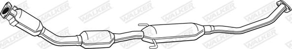 Walker 20917 - Катализатор vvparts.bg