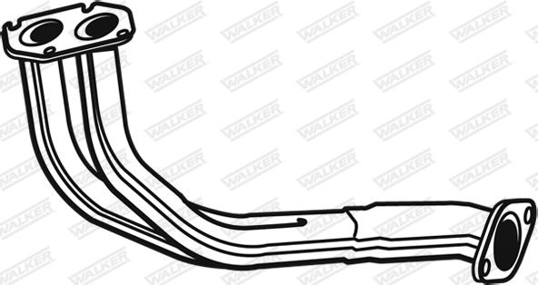 Walker 21558 - Изпускателна тръба vvparts.bg