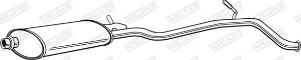 Walker 22369 - Средно гърне vvparts.bg