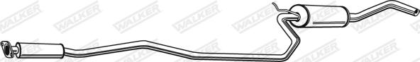 Walker 70129 - Средно гърне vvparts.bg