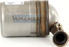 Walker 73051 - Филтър за сажди / твърди частици, изпускателна система vvparts.bg