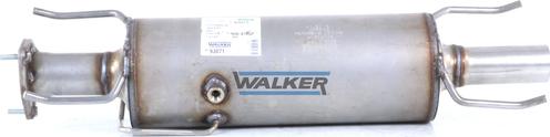 Walker 93071 - Филтър за сажди / твърди частици, изпускателна система vvparts.bg