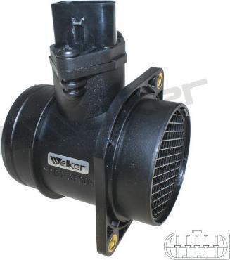 Walker Products 245-1081 - Въздухомер-измерител на масата на въздуха vvparts.bg