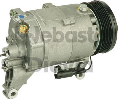 Webasto 82D0155308CA - Компресор, климатизация vvparts.bg