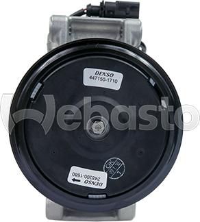 Webasto 82D0156124MA - Компресор, климатизация vvparts.bg