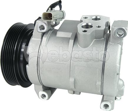 Webasto 82D0156204CA - Компресор, климатизация vvparts.bg