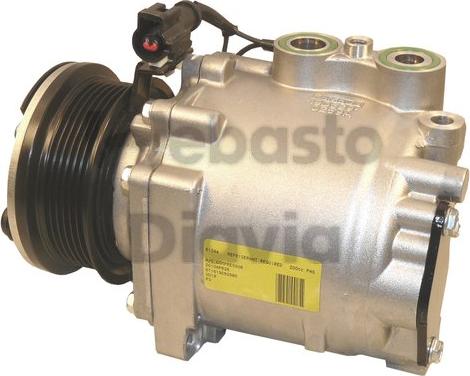 Webasto 82D0156232MA - Компресор, климатизация vvparts.bg