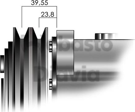 Webasto 82D015149CA - Компресор, климатизация vvparts.bg