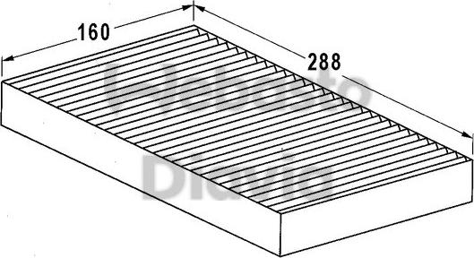 Webasto 82D0325009A - Филтър купе (поленов филтър) vvparts.bg