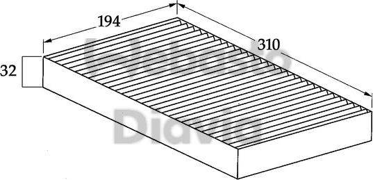 Webasto 82D0325039A - Филтър купе (поленов филтър) vvparts.bg