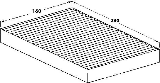 Webasto 82D0325034A - Филтър купе (поленов филтър) vvparts.bg