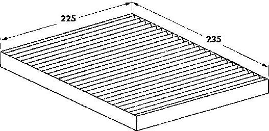 Webasto 82D0325031A - Филтър купе (поленов филтър) vvparts.bg