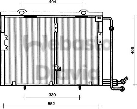 Webasto 82D0225193A - Кондензатор, климатизация vvparts.bg