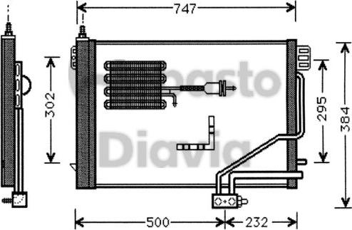 Webasto 82D0226112MA - Кондензатор, климатизация vvparts.bg