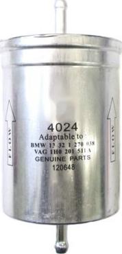 BOSCH 0986AF9651 - Горивен филтър vvparts.bg