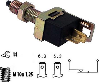 WE PARTS 411630004 - Ключ за спирачните светлини vvparts.bg