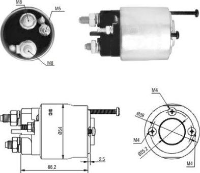 WE PARTS 471480147 - Магнитен превключвател, стартер vvparts.bg