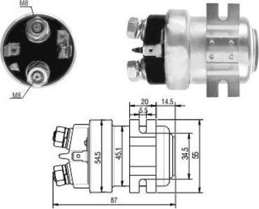 WE PARTS 471480343 - Магнитен превключвател, стартер vvparts.bg