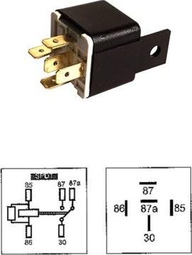 WE PARTS 240670113 - Реле vvparts.bg