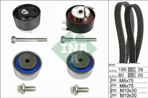 Wilmink Group WG1966523 - Комплект ангренажен ремък vvparts.bg