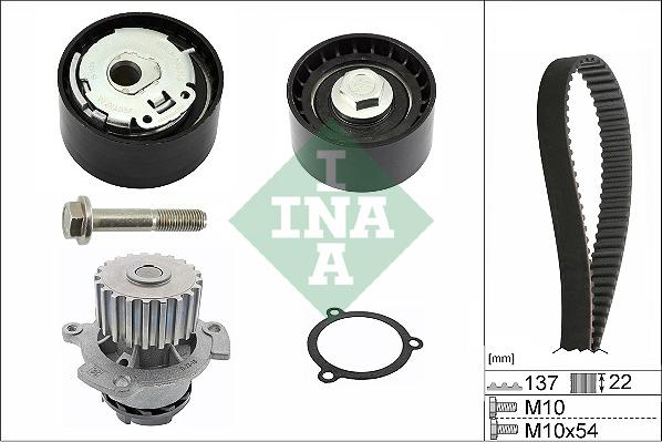 Wilmink Group WG1967664 - Водна помпа+ к-кт ангренажен ремък vvparts.bg