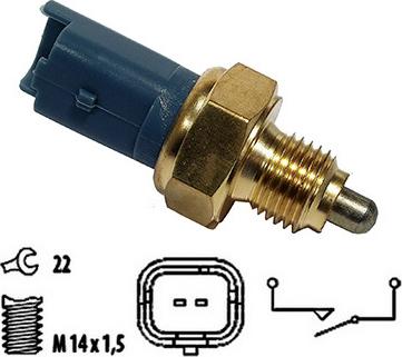 Wilmink Group WG1900158 - Включвател, светлини за движение на заден ход vvparts.bg