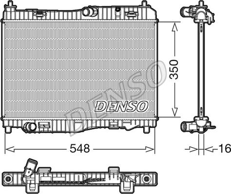 Wilmink Group WG1919042 - Радиатор, охлаждане на двигателя vvparts.bg